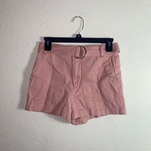 forever 21 pink denim shorts
